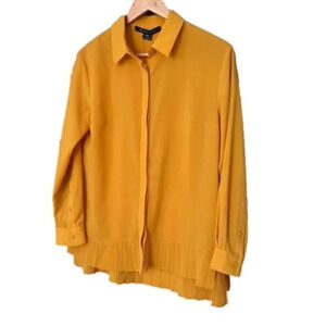 French Connection Button Down Top NWT Size 2